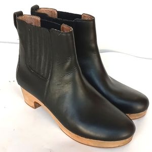 Madewell leather ankle boots sz 9 used